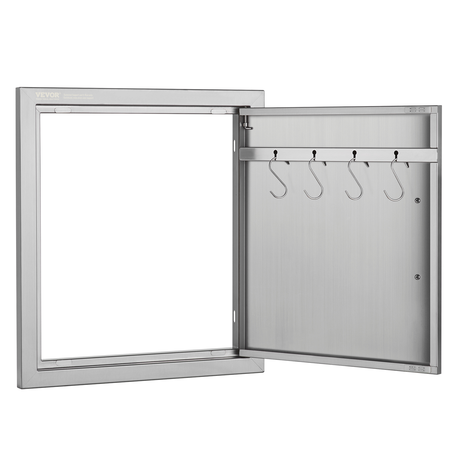VEVOR Outdoor Kitchen BBQ Island Door Stainless Steel Double Single Access - Picture 145 of 182