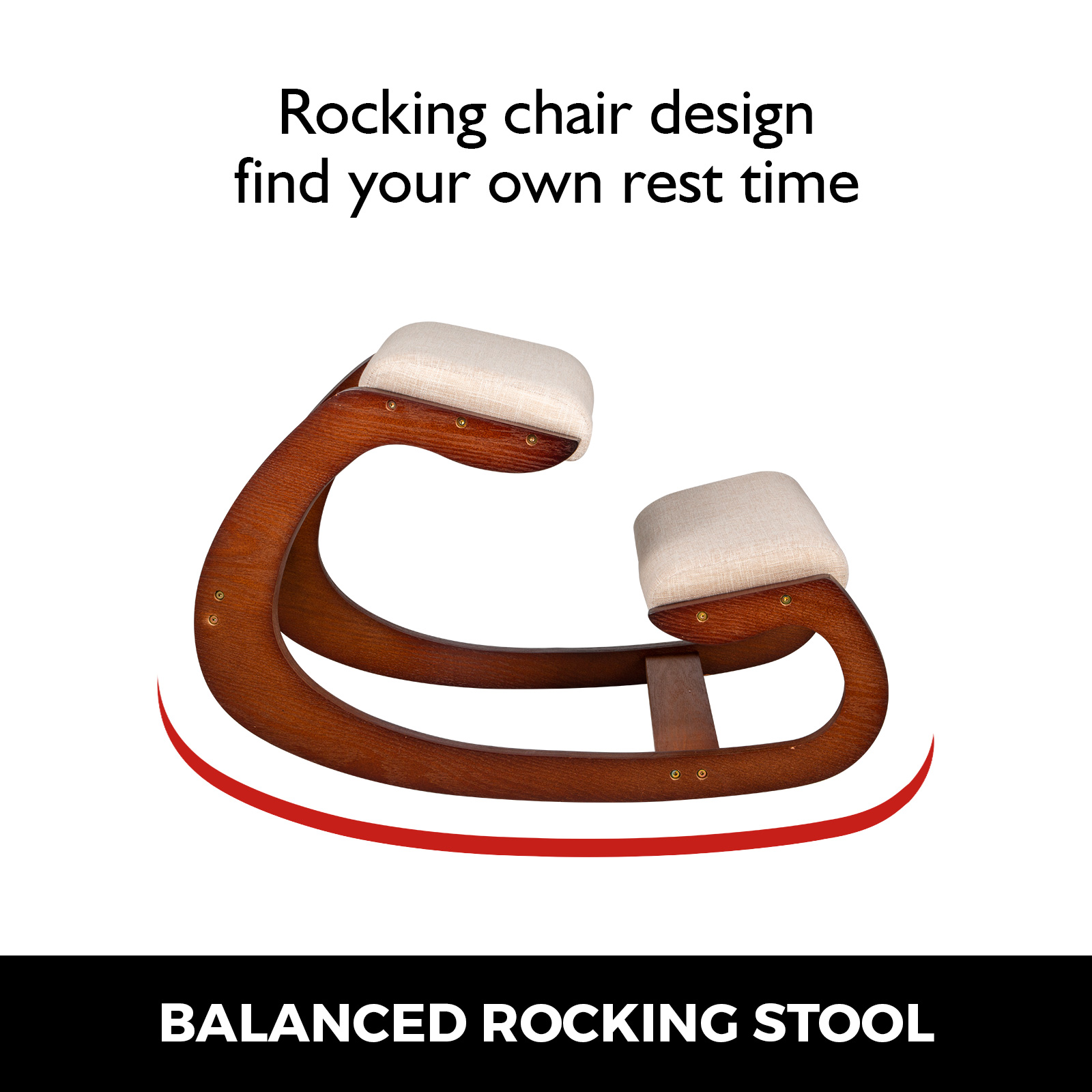 Ejoyous Sedia Ergonomic A Ginocchio – Design Moderno, Telaio In Acciaio, Nero, Per Ufficio E Casa