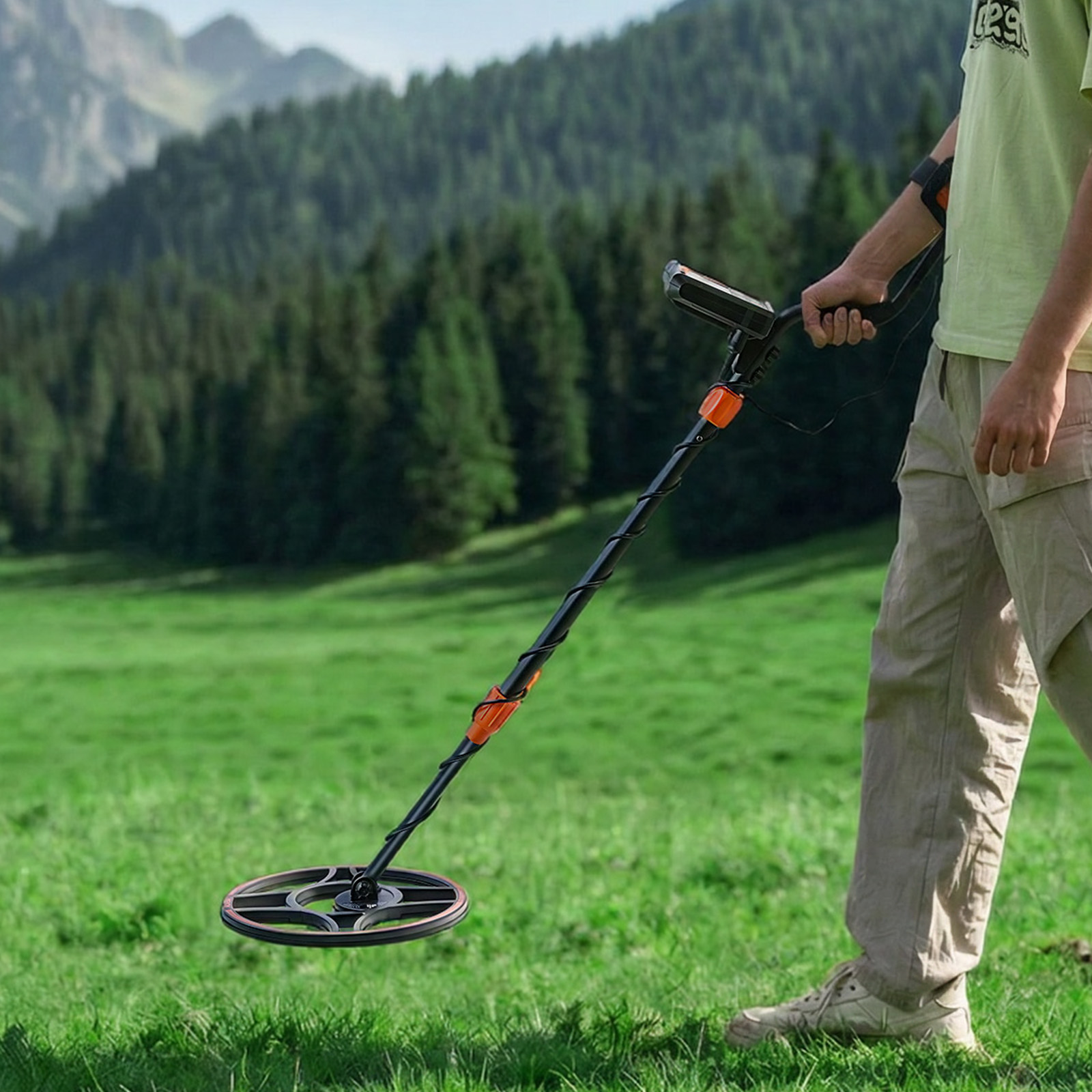 VEVOR Metal Detector for Adults 6-12" Professional Gold Detector Waterproof Coil