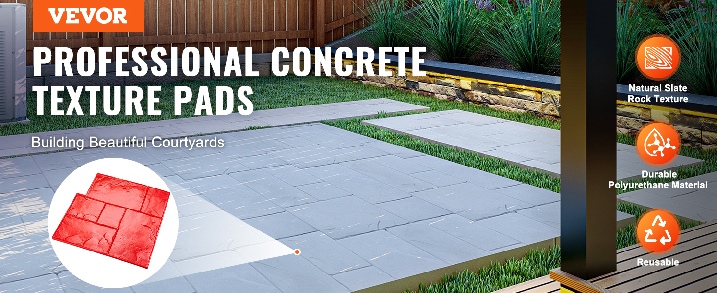 Molde De Hormigon Para Imprimir SvitMolds Moldes De Hormigón DIY 4 Moldes De Plástico Para Pared De Yeso De Hormigón, Piedra De Cemento Ladrillo, Moldes De Azulejos ABS Naturales Moldes De Cemento