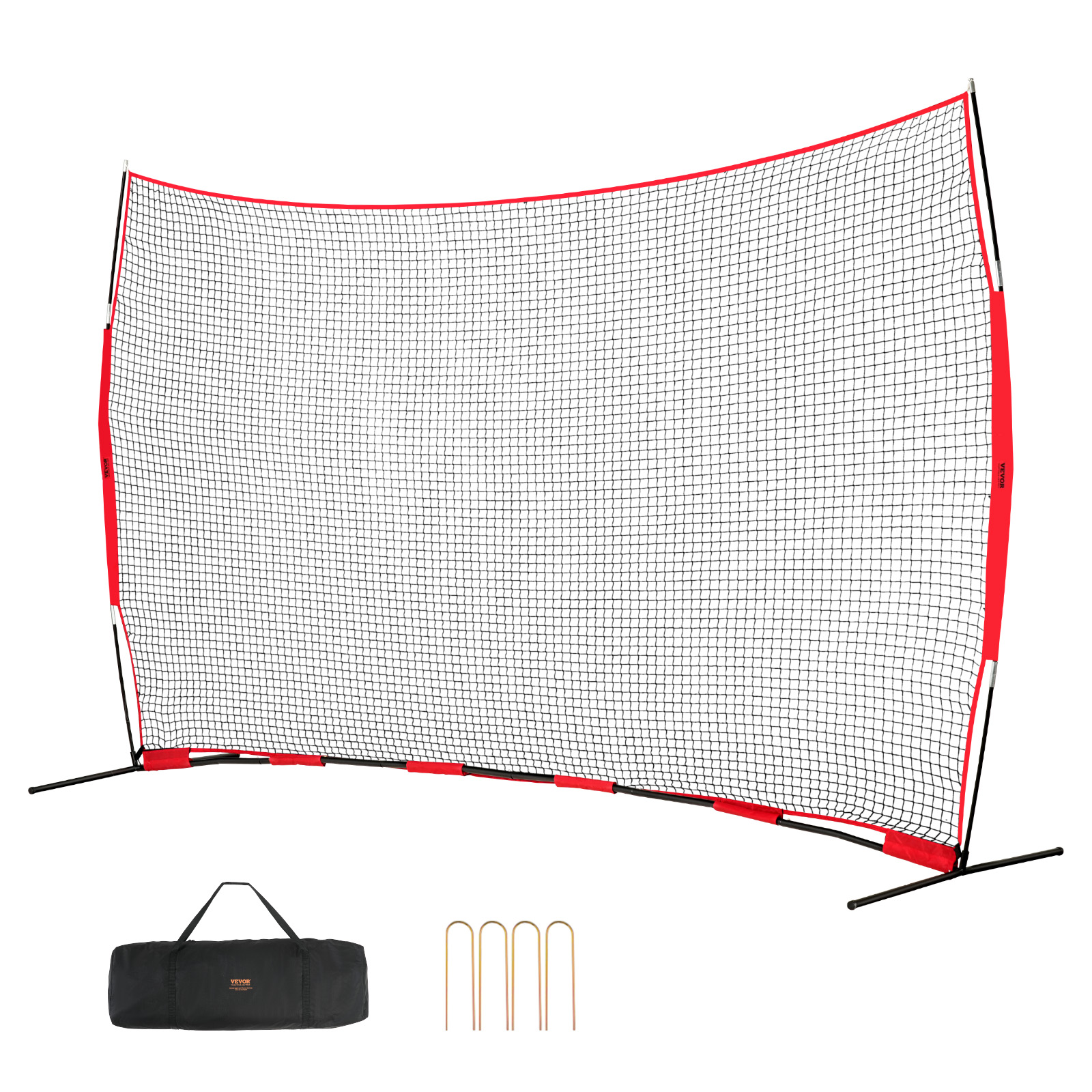 VEVOR I Screen Baseball Pitching Net for Batting Cage Softball Screen 9 Size