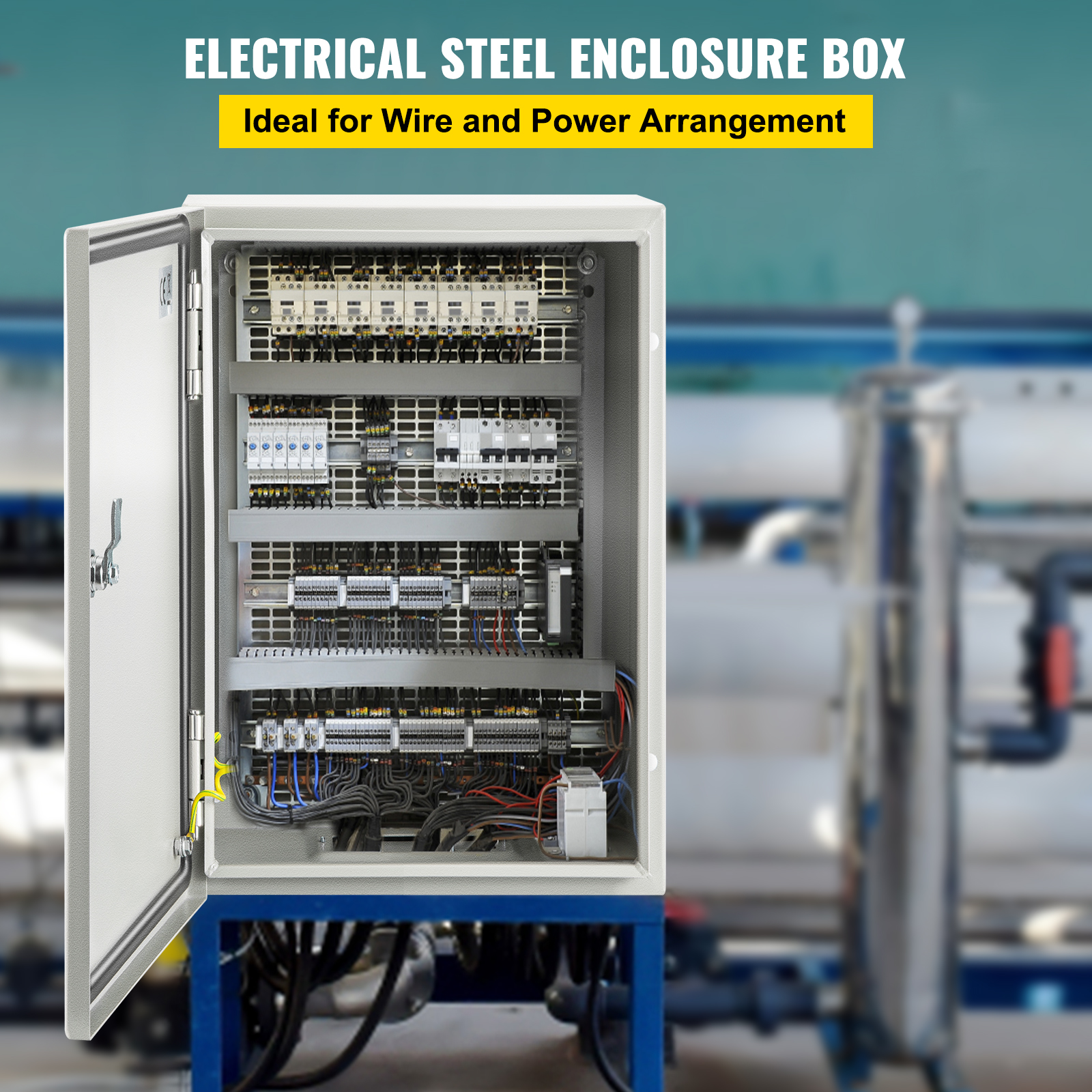 8'' 10'' 12'' Metal Electrical Enclosure IP65 Waterproof Outdoor Junction Box - Bild 40 von 86