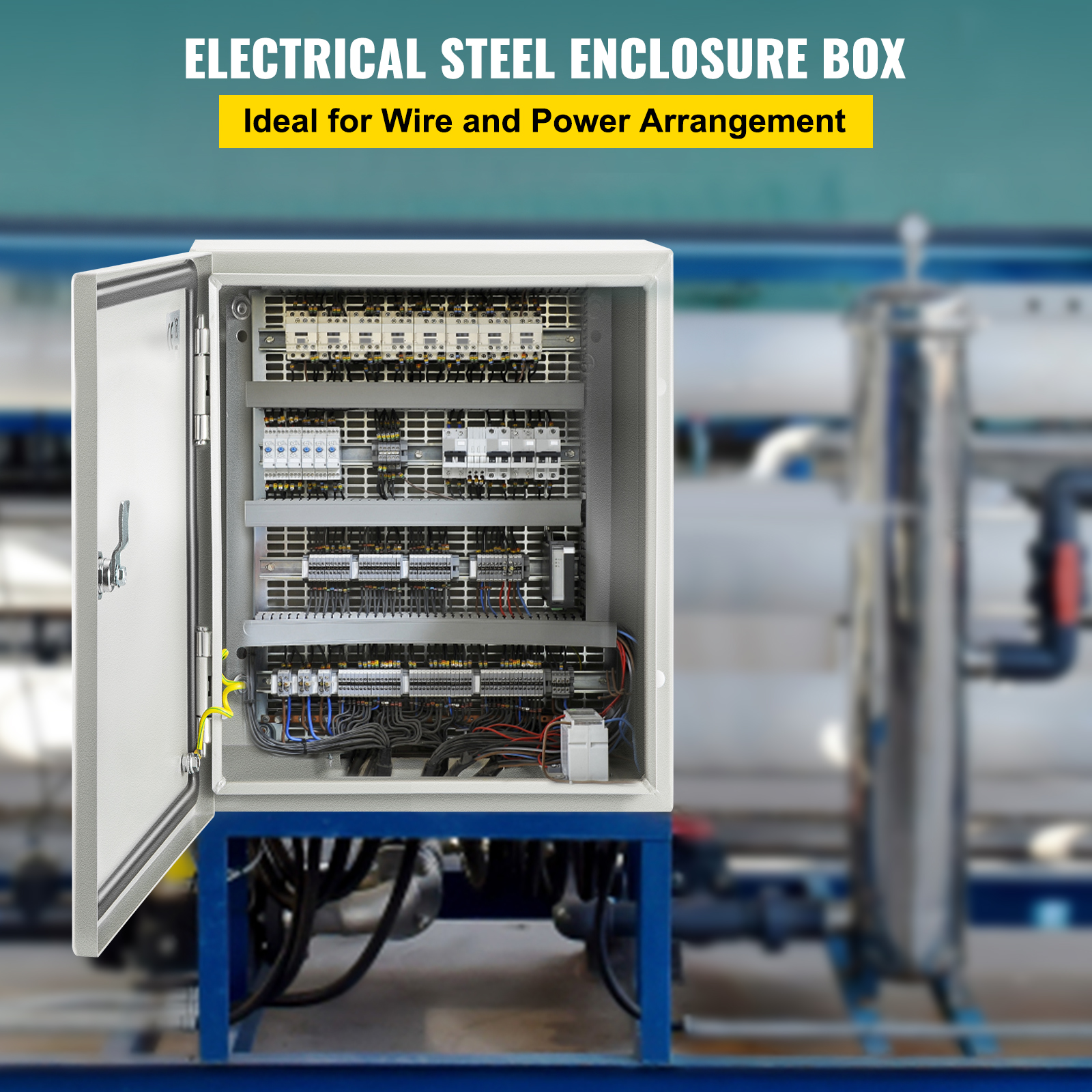 8'' 10'' 12'' Metal Electrical Enclosure IP65 Waterproof Outdoor Junction Box - Bild 52 von 86