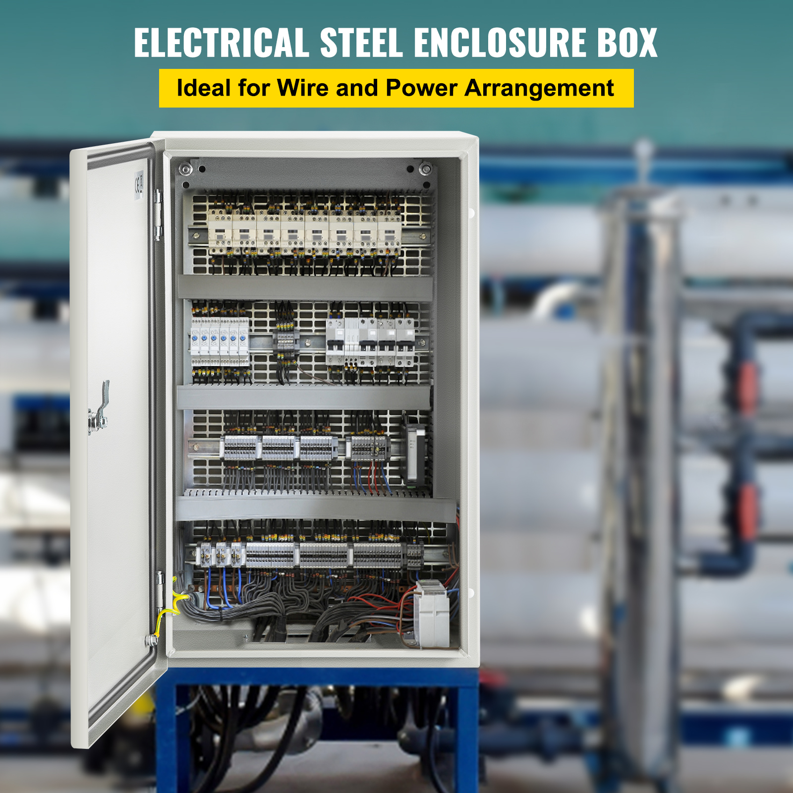 16'' 20'' 24'' Carbon Steel Electrical Enclosure IP65 Wall Mount Junction Box - Picture 52 of 146