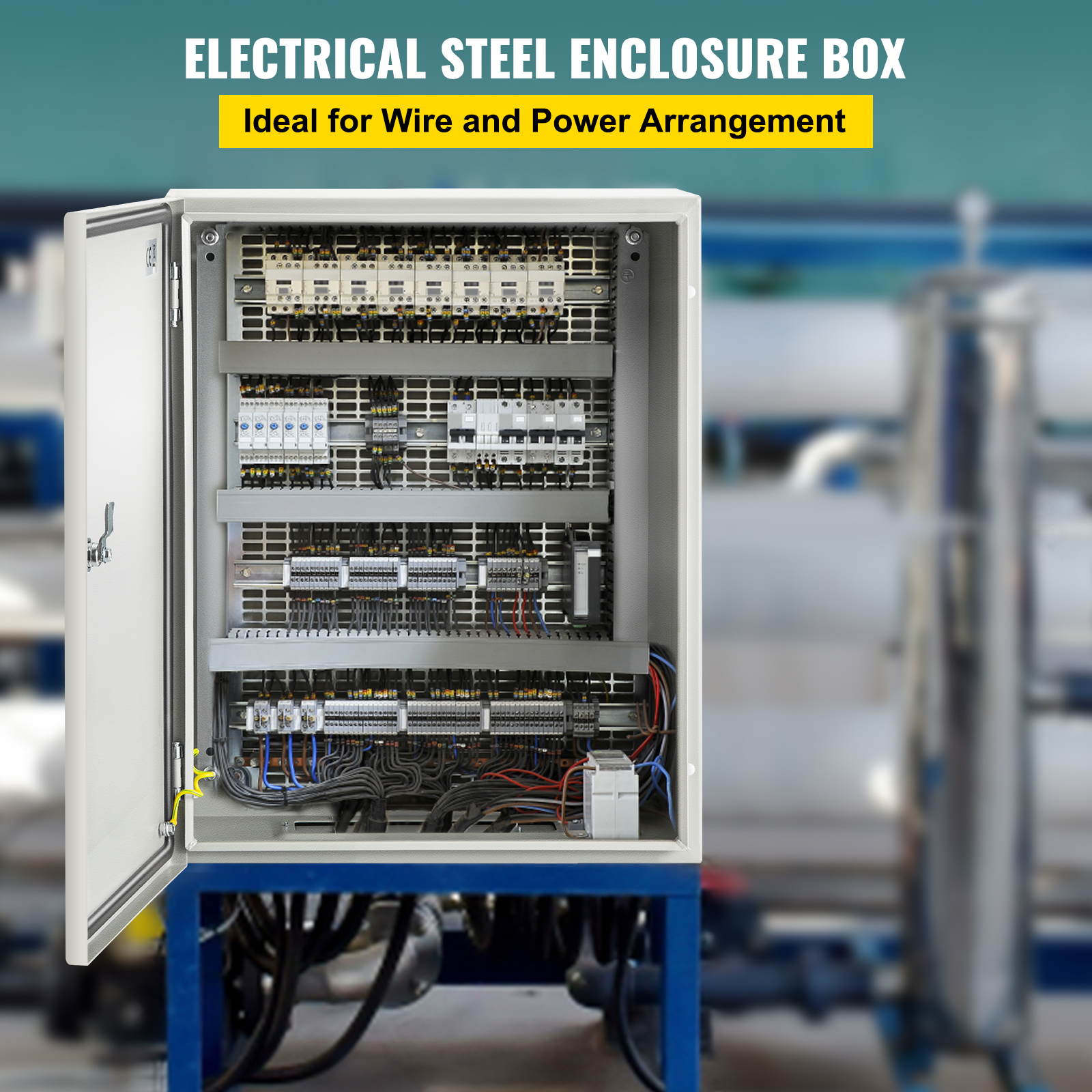 16'' 20'' 24'' Carbon Steel Electrical Enclosure IP65 Wall Mount Junction Box - Picture 64 of 146