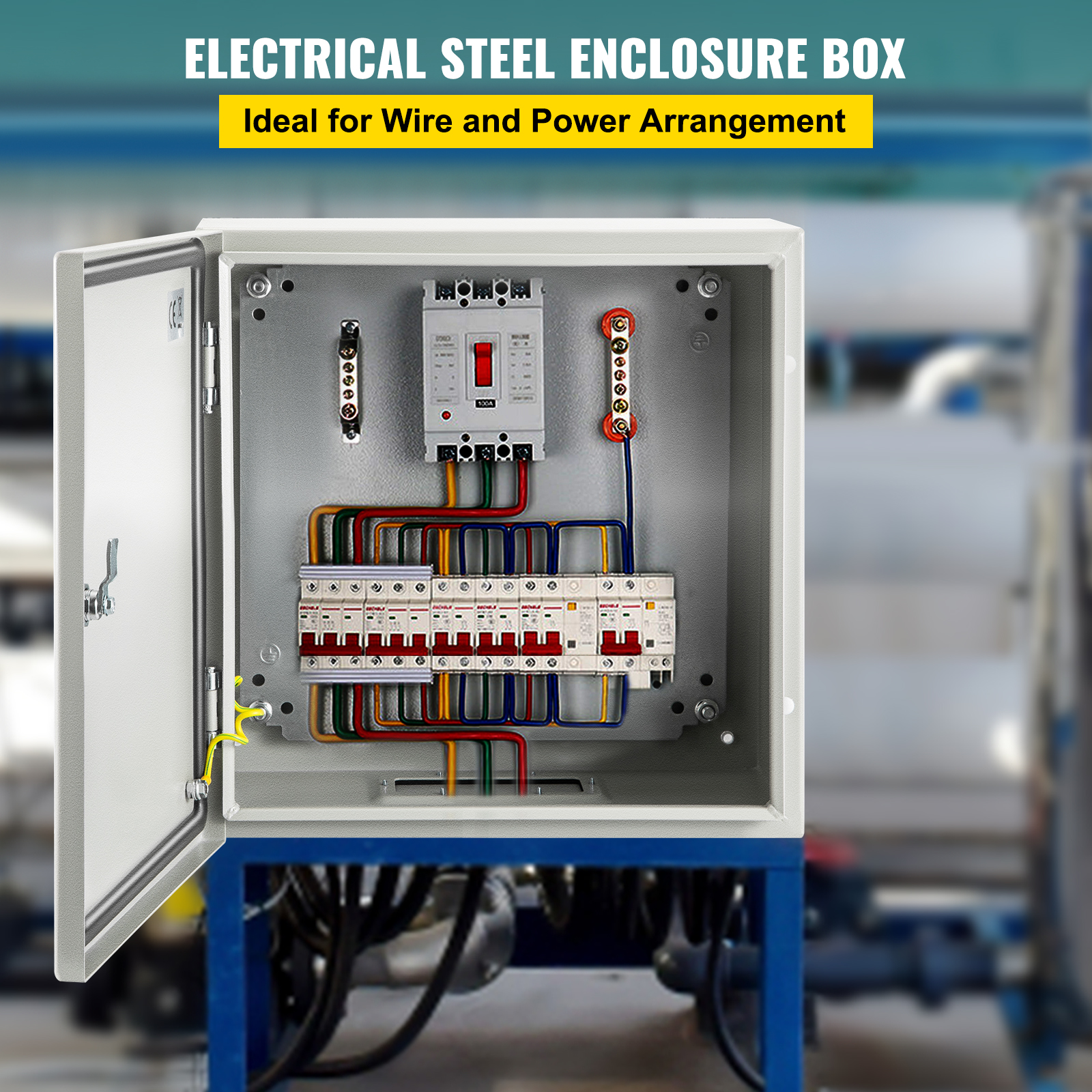 16'' 20'' 24'' Carbon Steel Electrical Enclosure IP65 Wall Mount Junction Box - Picture 100 of 146