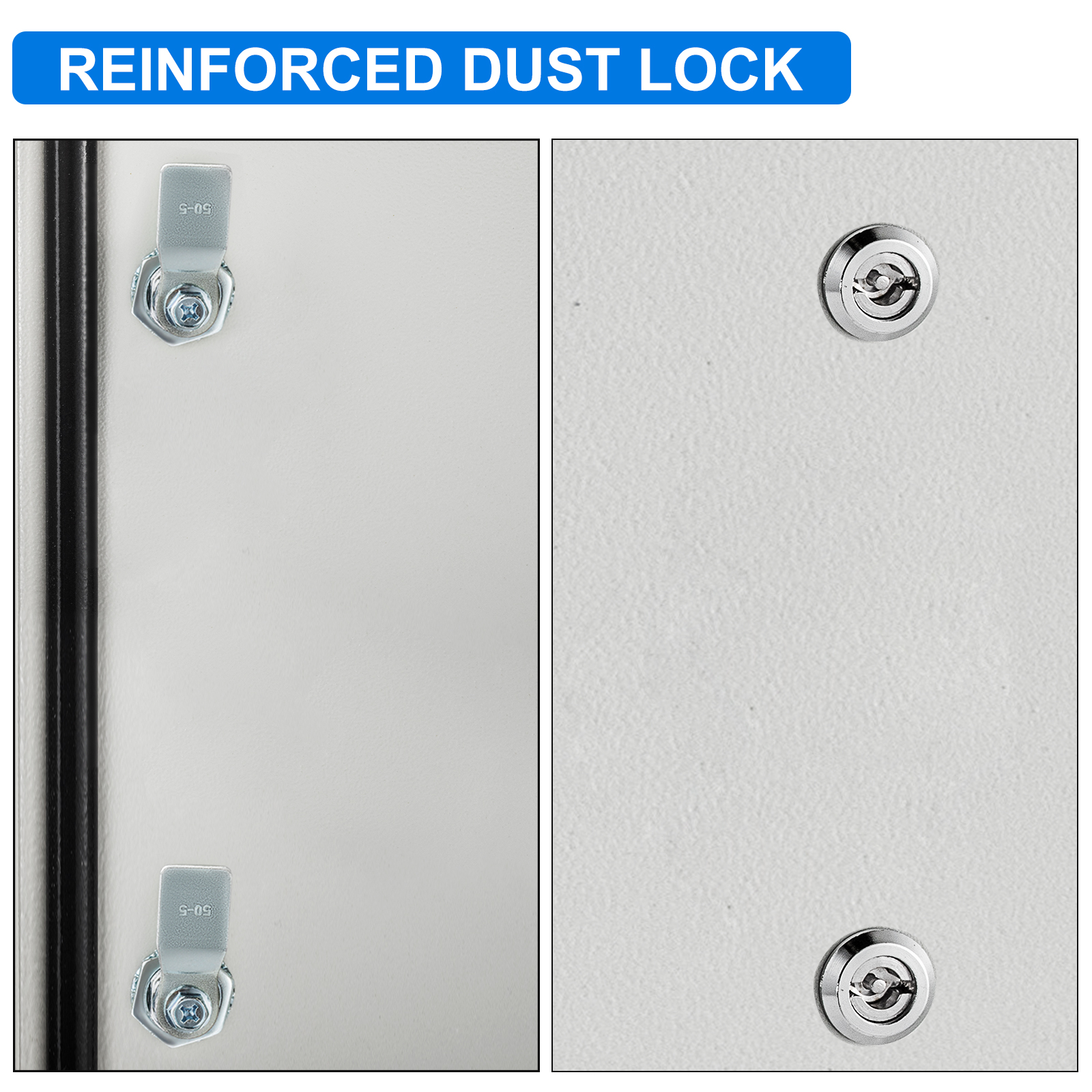 Wiegmann Carbon Steel Electrical Enclosures, 10 In H, 6 In D, 10 In W Nema 3r Screw On