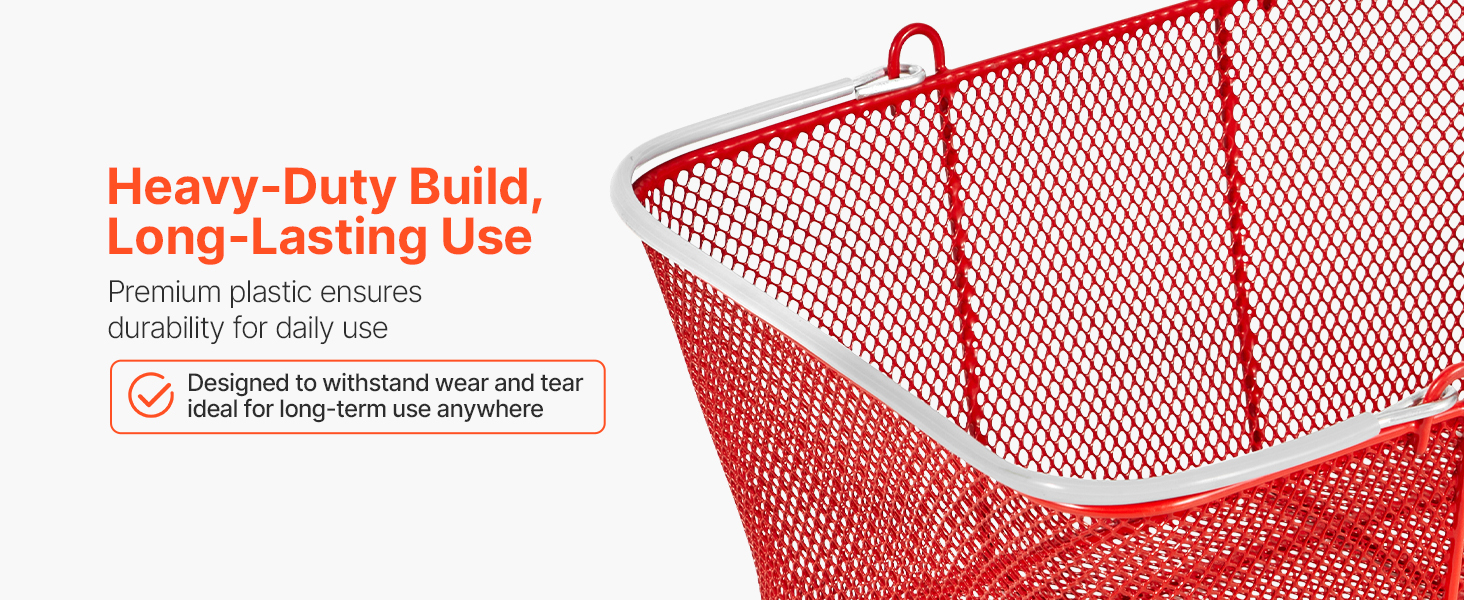 durable metal basket structure