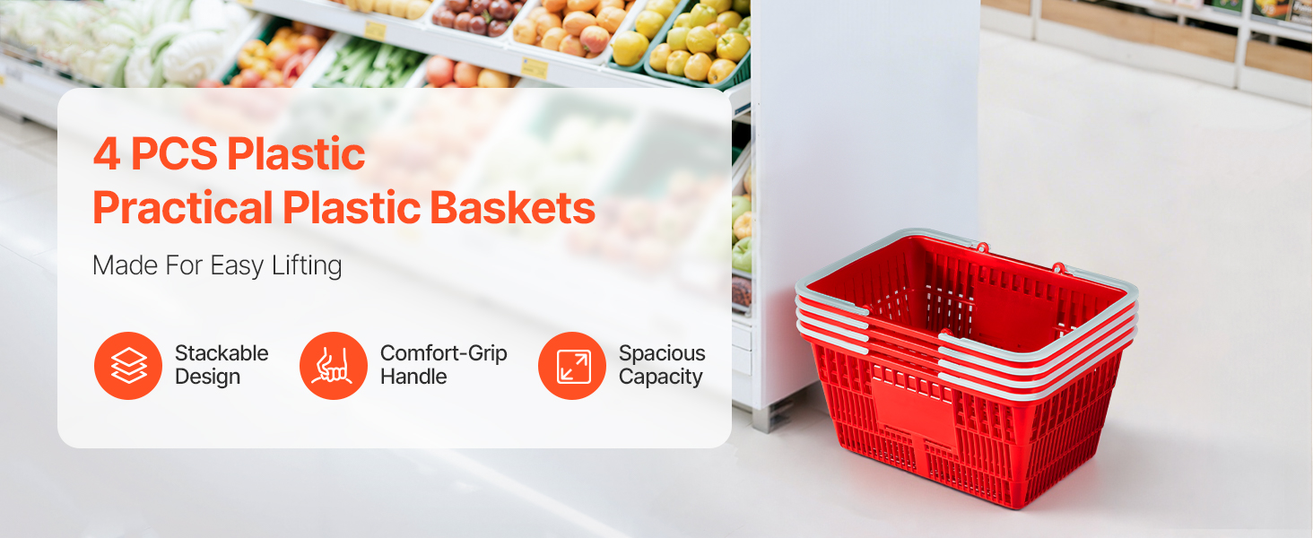 multi use shopping baskets