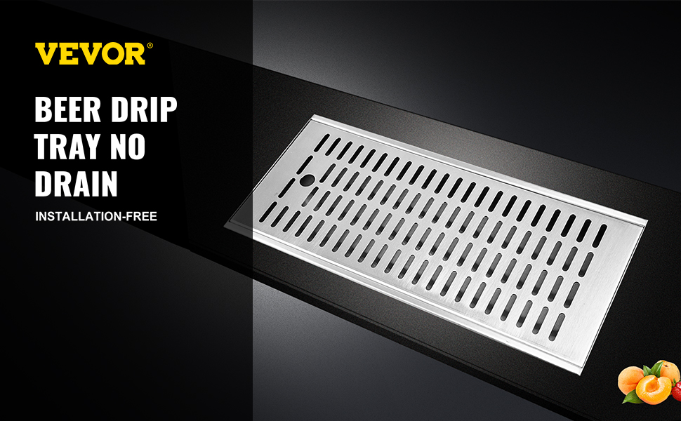 VEVOR Vevor Stainless Steel Bar Drip Drainer Trays / Beer Serving 50 X