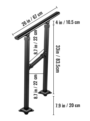 outdoor handrail a100 2