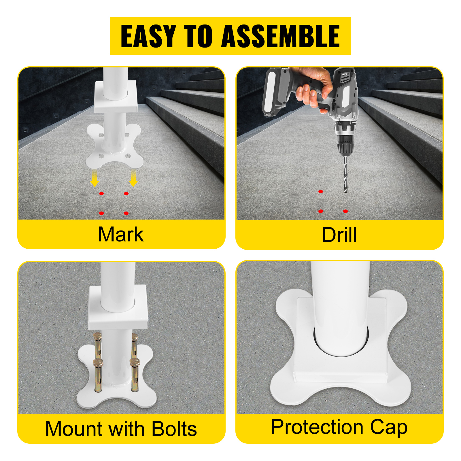 stair railing kit m100 6