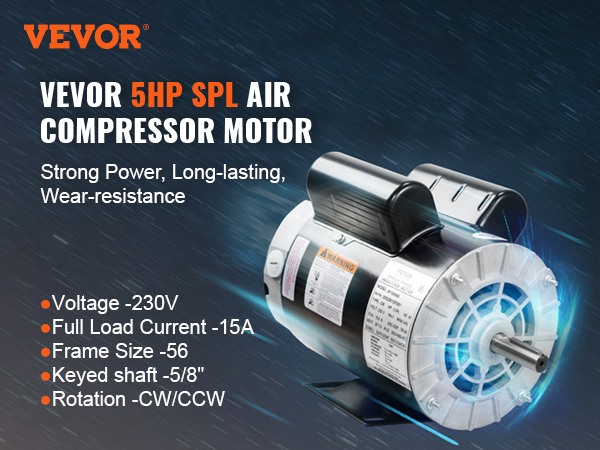 Air Compressor,Electric Motor,CW/CCW Rotation