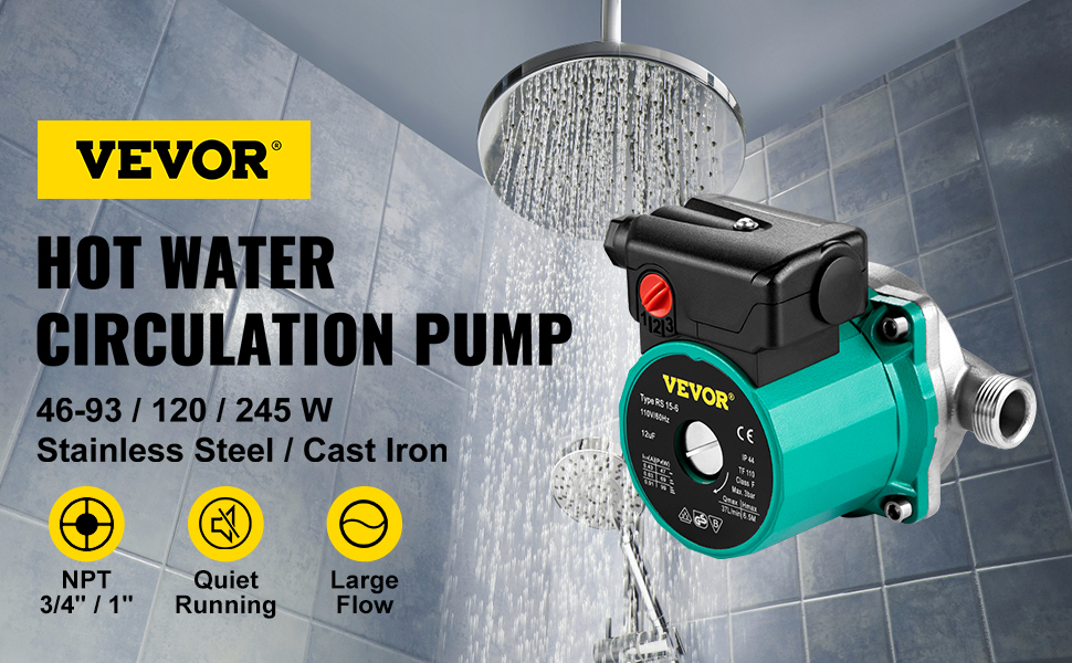 bosster pump,stainless steel/cast iron,46-93/120/245W