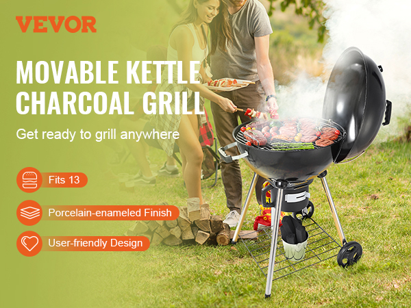 charcoal grill,outdoor barbecue cooking,21/22 inch