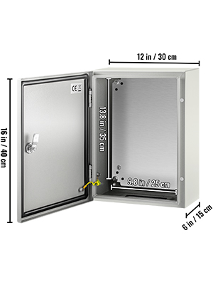 Steel Electrical Enclosure,16*12*6/16*12*8/16*16*6/16*16*8/20*12*10/20*16*6/20*16*8/20*16*10/20*20*6/24*16*10/24*24*8/24*24*12/ inch,IP66 Weatherproof Box