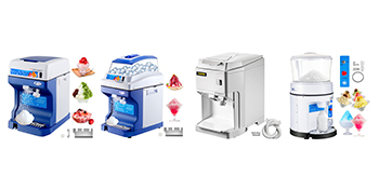 commercial snow cone machine, stainless steel blade, high production