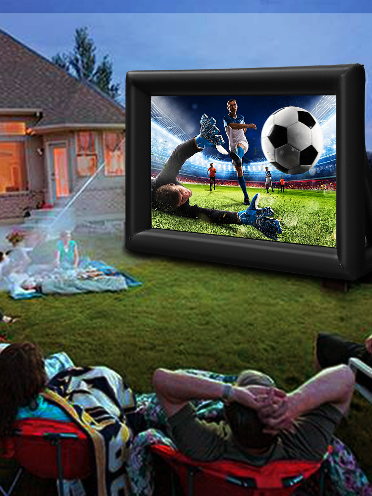 Inflatable movie screen,12.4-24 FT,oxford fabric