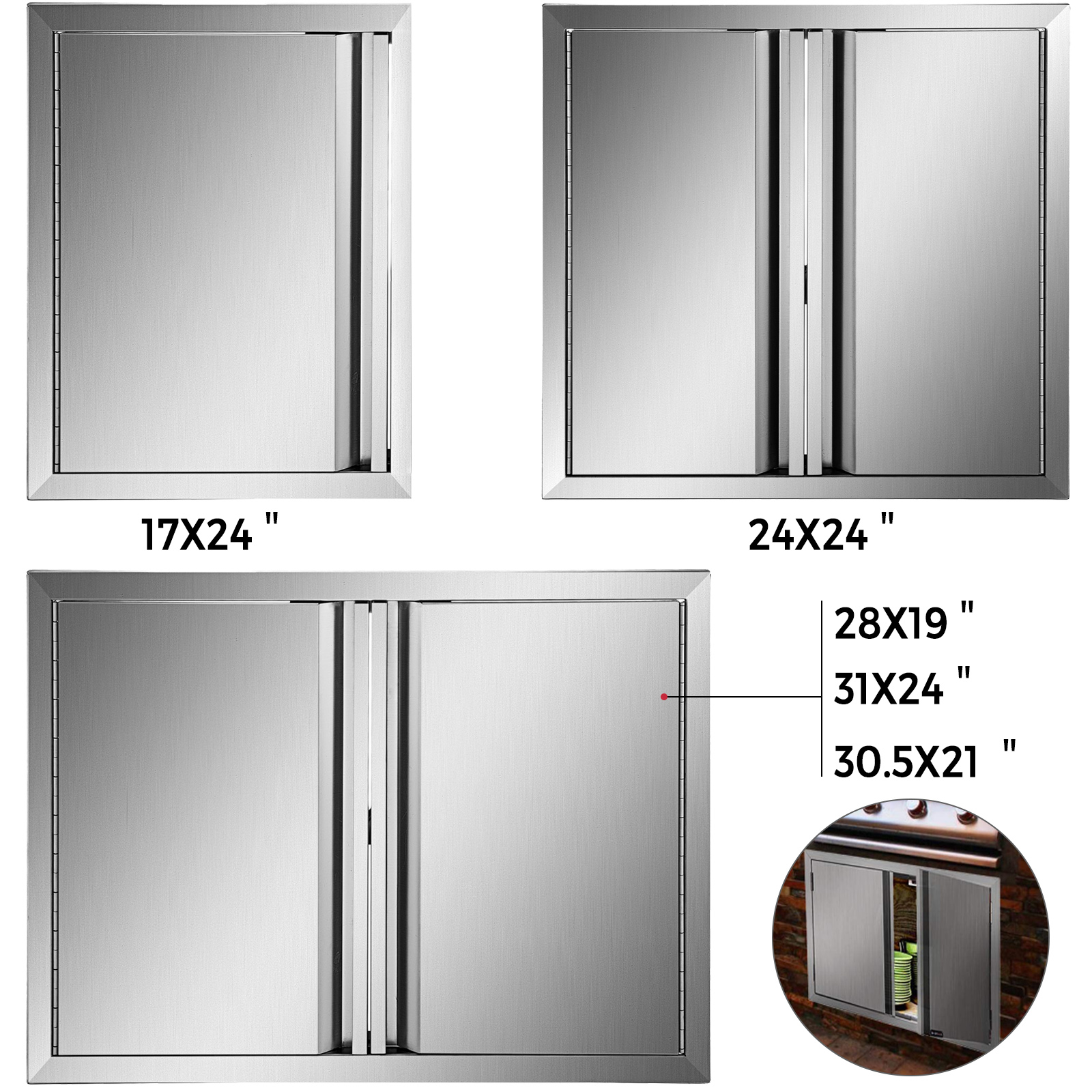 kitchen doors,stainless steel,waterproof