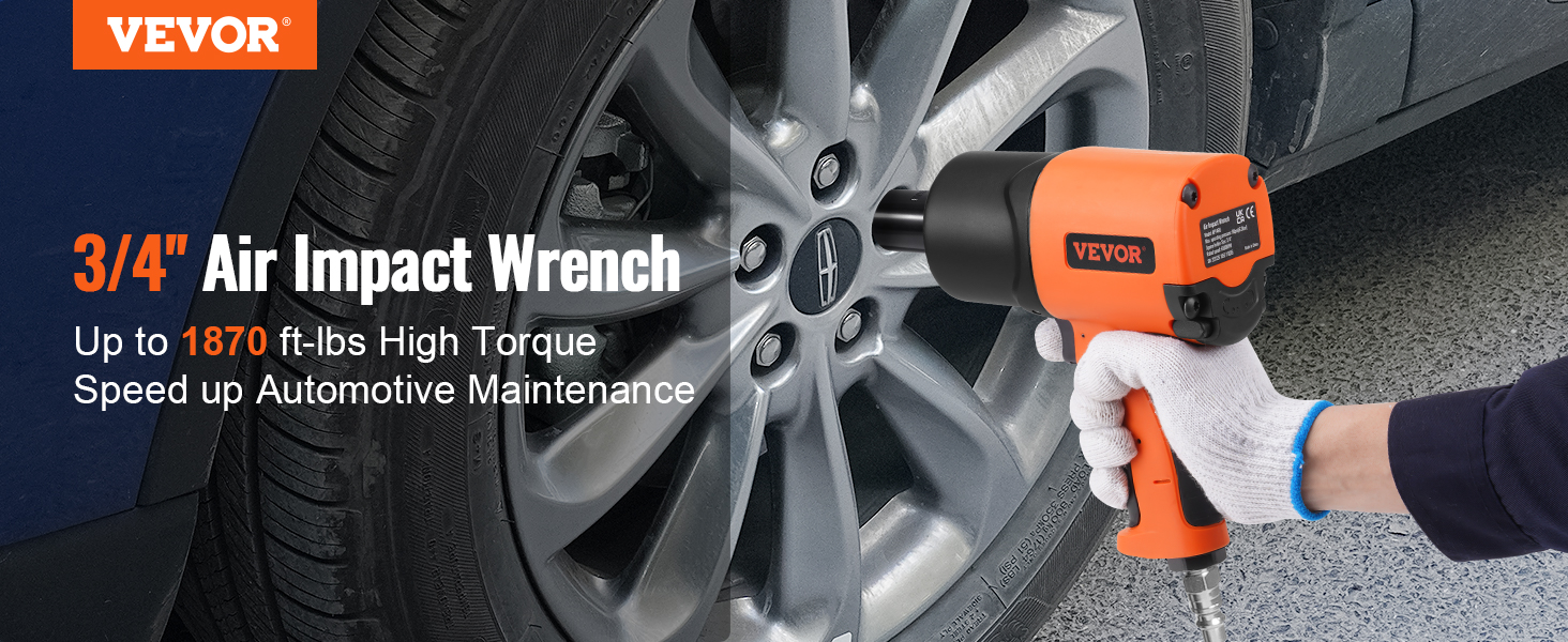 Air Impact Wrench,3/4