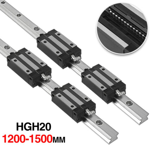 Linear Guide Rail, HGR20-200-2000mm, CNC Kit