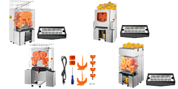 commercial orange juicer, stainless steel, 22-35 oranges/min