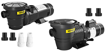 Pool Pump,2 HP,1.5 HP