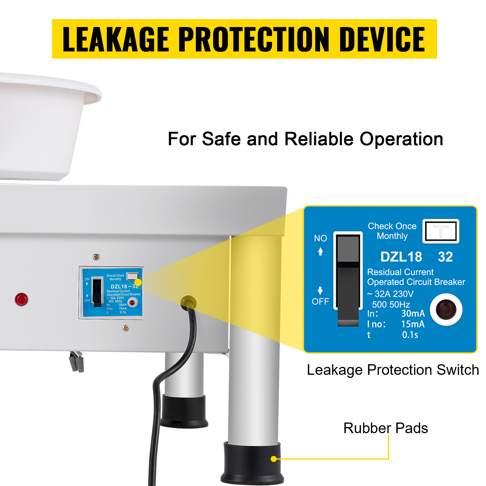 Pottery Wheel,9.8/14inches,LCD Display