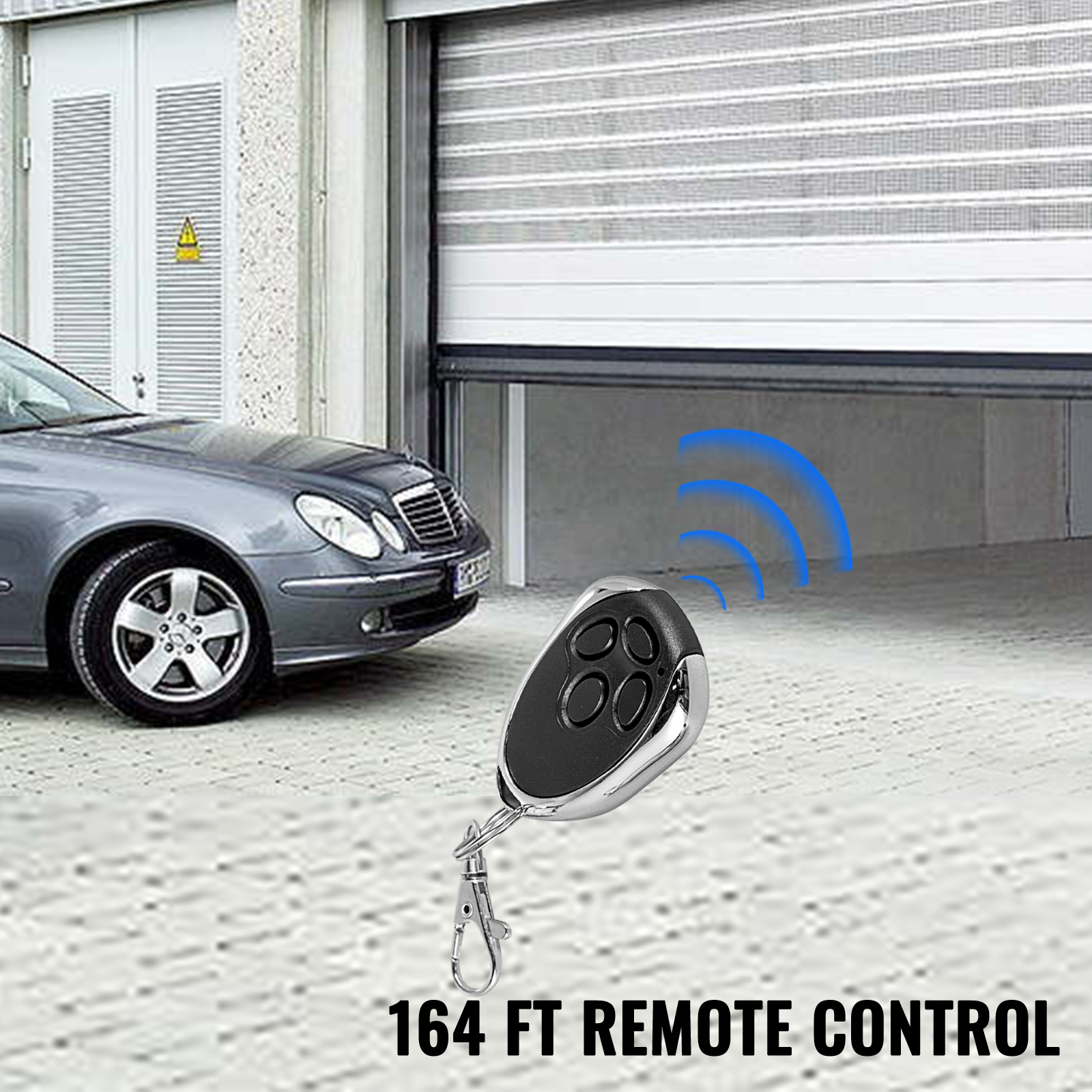 Roller Door Opener,2 Remote/Garage Roller Door Opener,Remote Control,Automatic