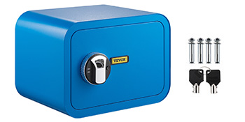 Safe Box,2 Lock Systems,Wall Mounted Design