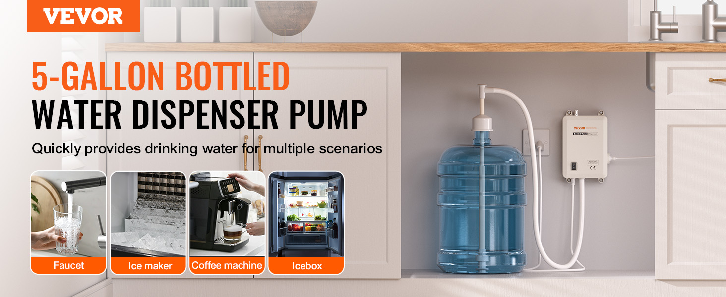 water dispenser pump,1 gallon/min,35W rated power