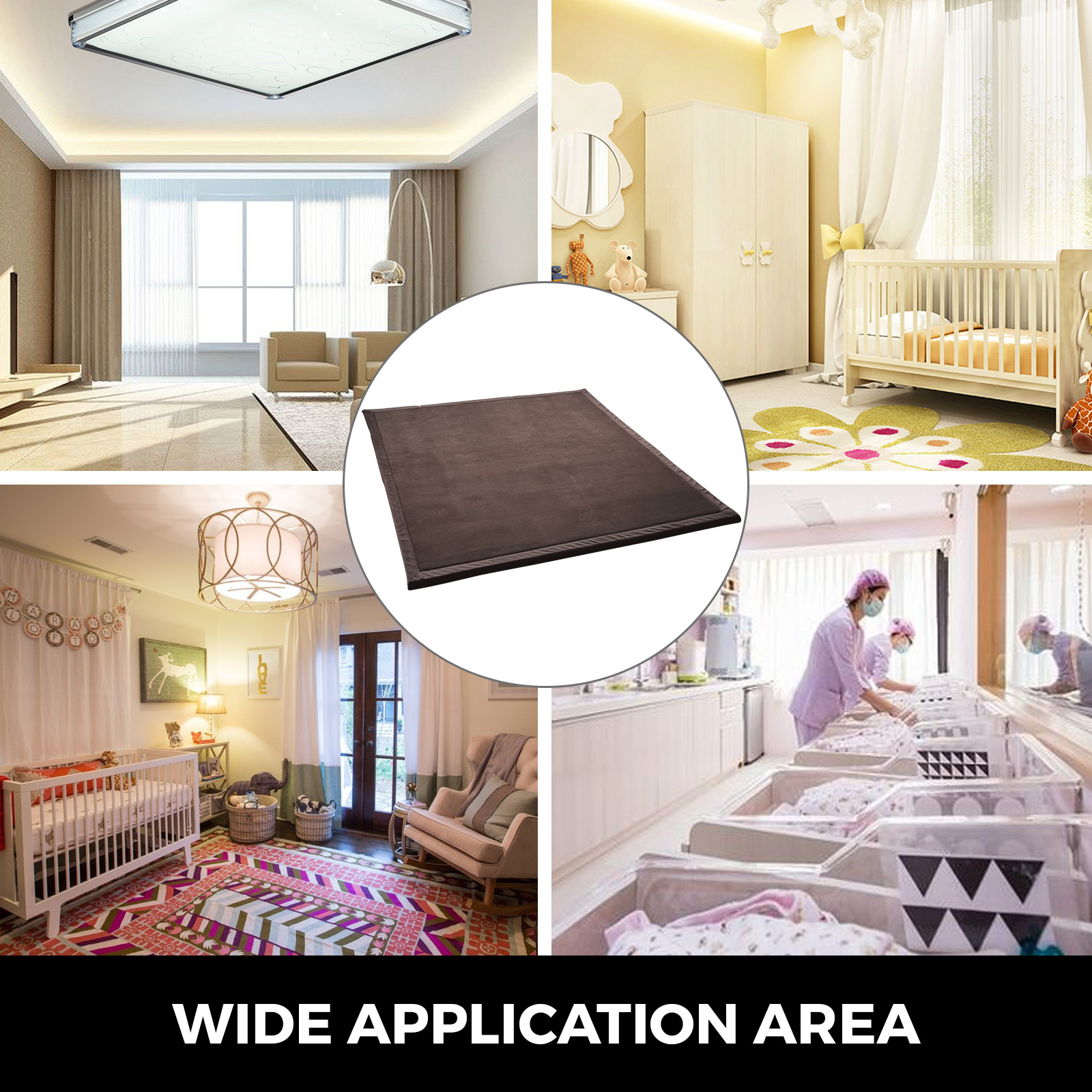 Baby Kid Play Mat 2cm Thick Crawling Blanket Carpet Cushion 2x1.8m