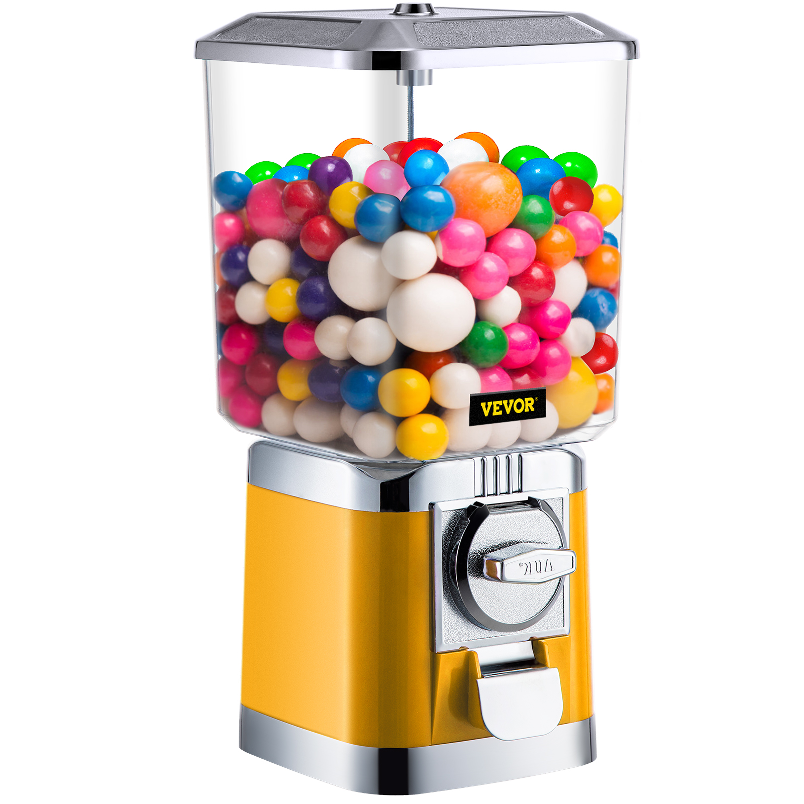 Gumball Machine With Stand Vintage Bubble Gum Glass Globe Candy Bank Nuts Coins 