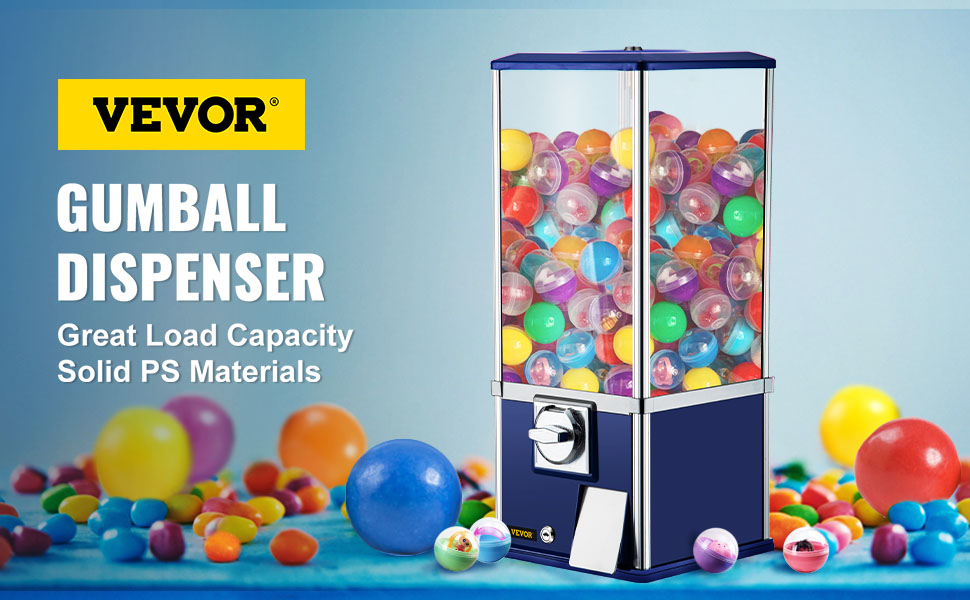 VEVOR Vending Machine, Classic Gumball Bank, Huge Load Capacity