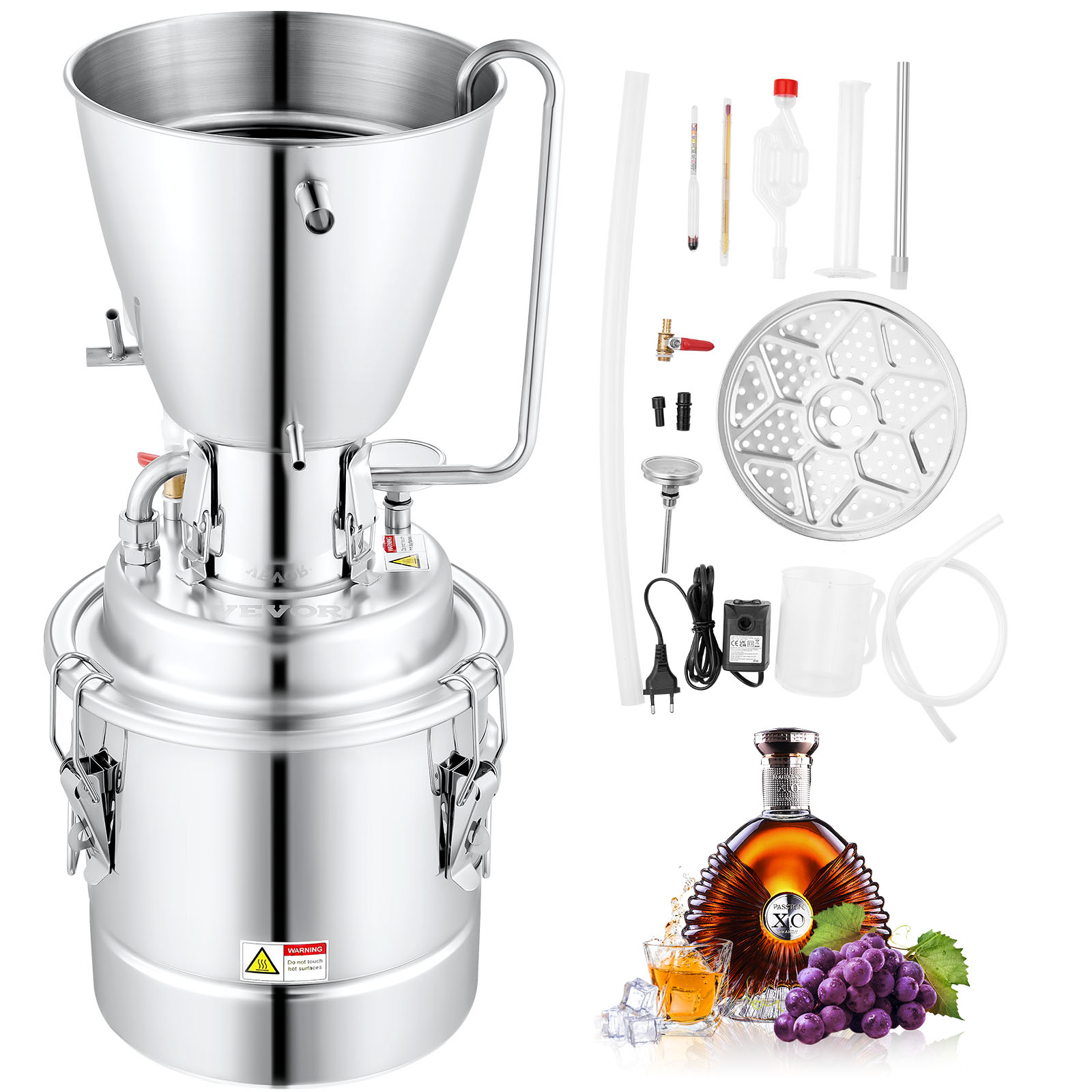 Moonshine Still,50L,Stainless Steel