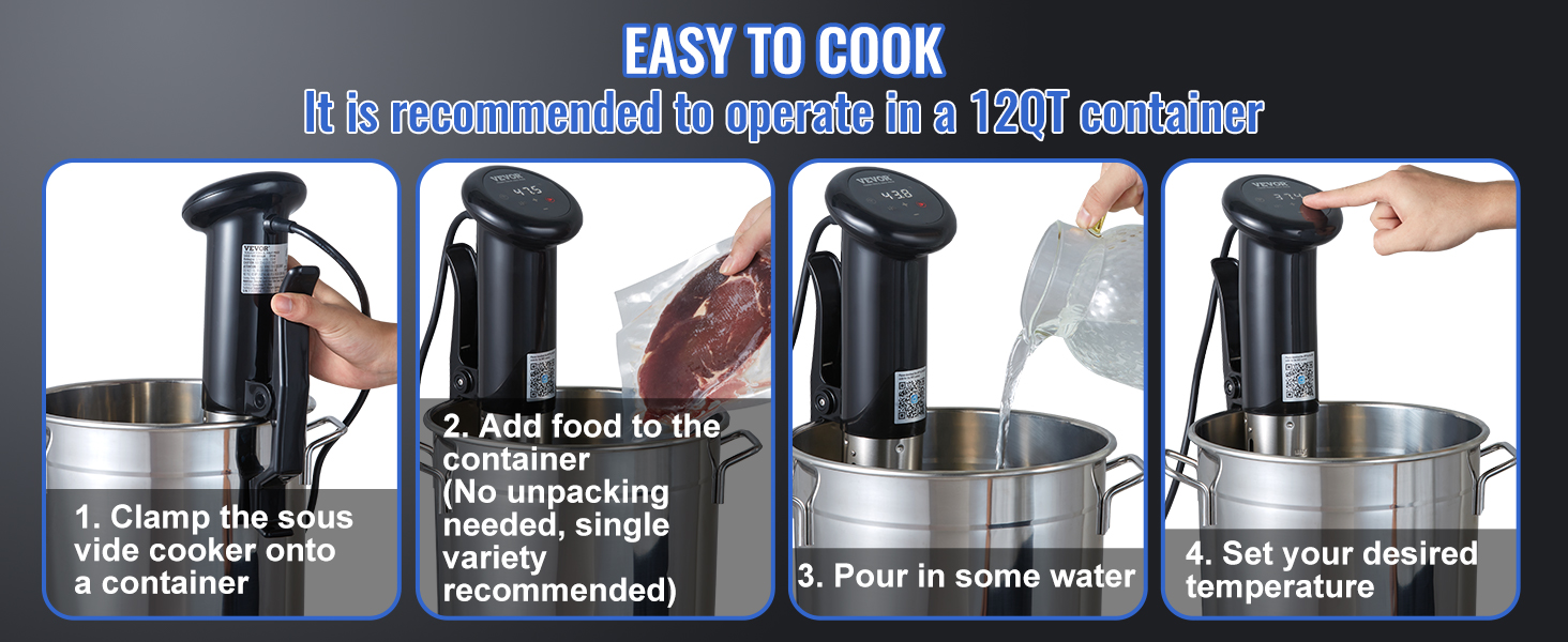 Automated Sous Vide Cookers : Chef Sous Vide Machine