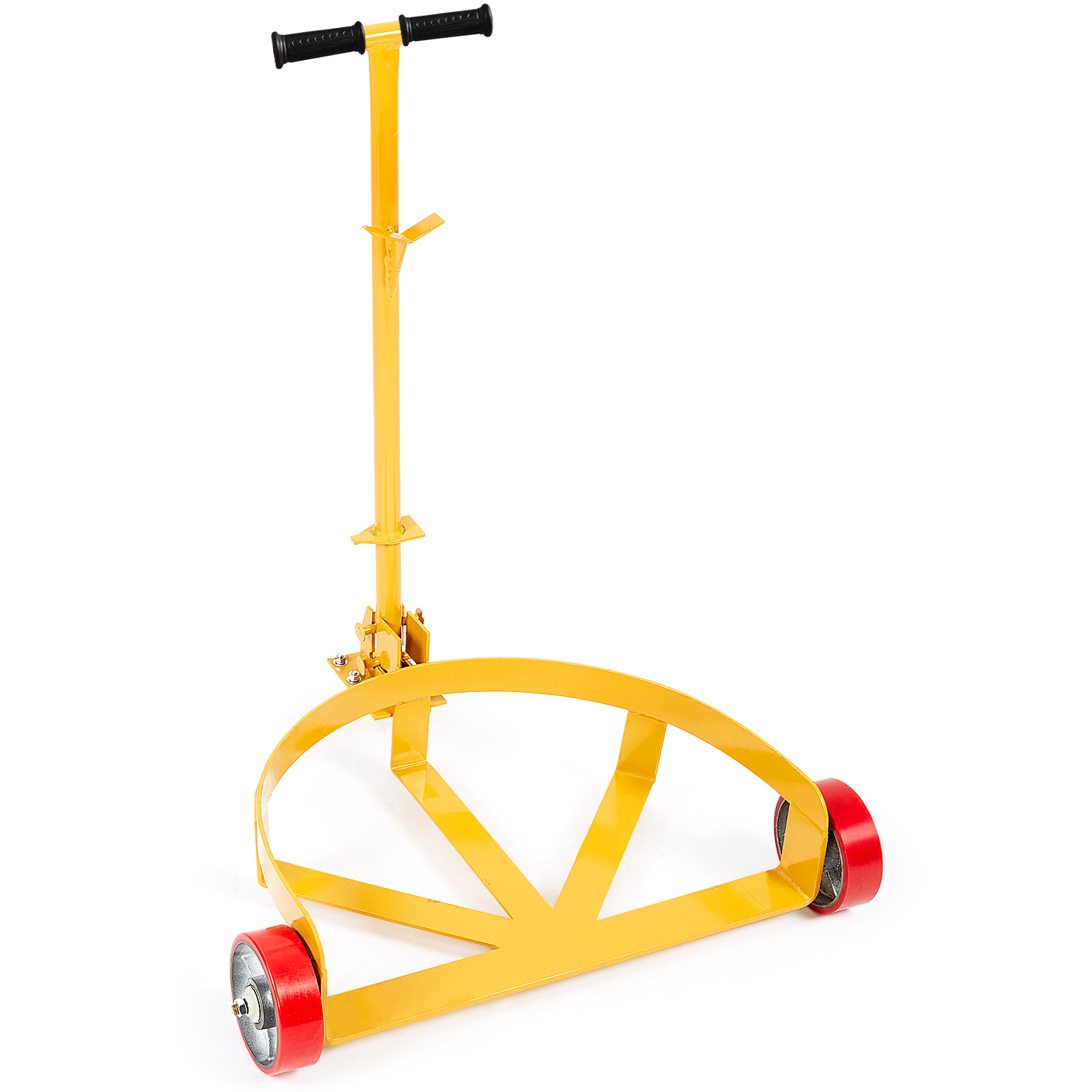 55 Gal Drum Dolly Heavy Duty Barrel Cart 1000-2000lbs with Swivel Casters