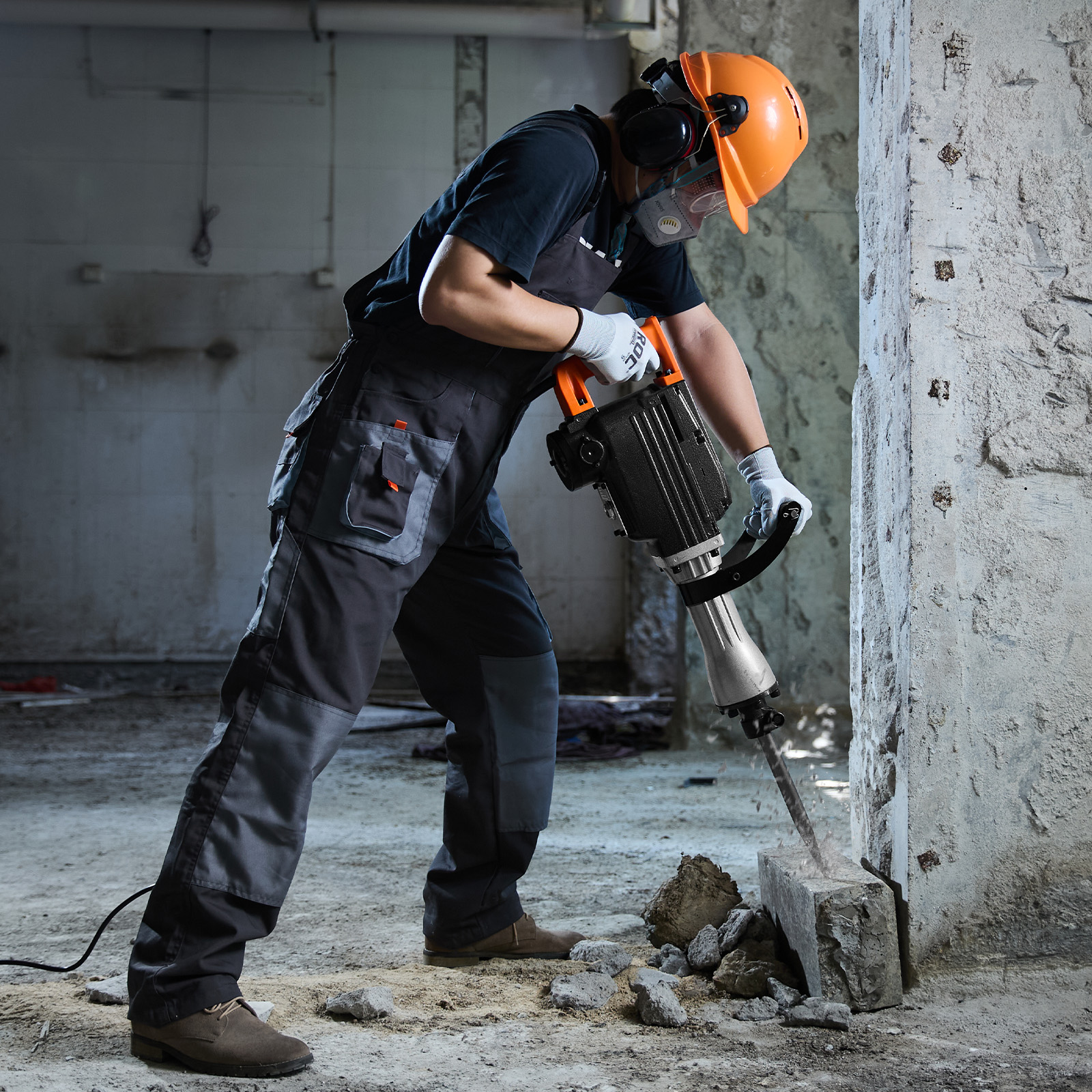 Demolition Jack Hammer Concrete Breaker 1400/2200/3500 W Electric Hammer - Picture 68 of 84