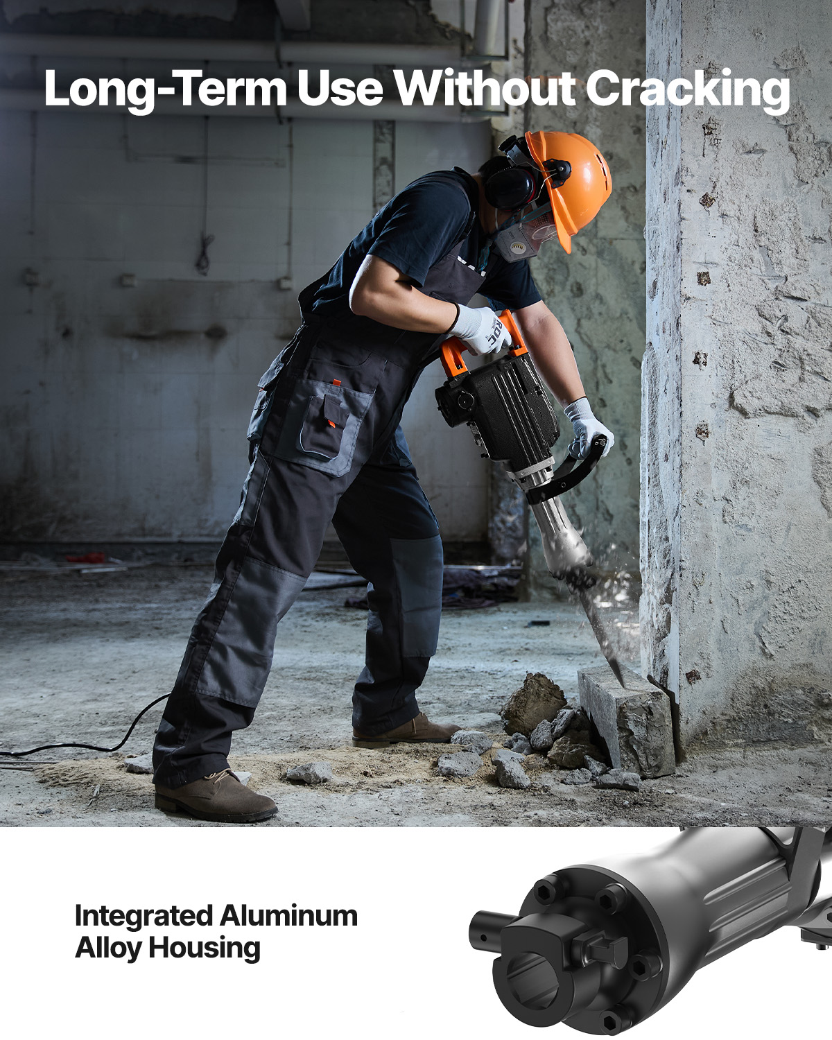 Demolition Jack Hammer Concrete Breaker 1400/2200/3500 W Electric Hammer - Picture 76 of 84