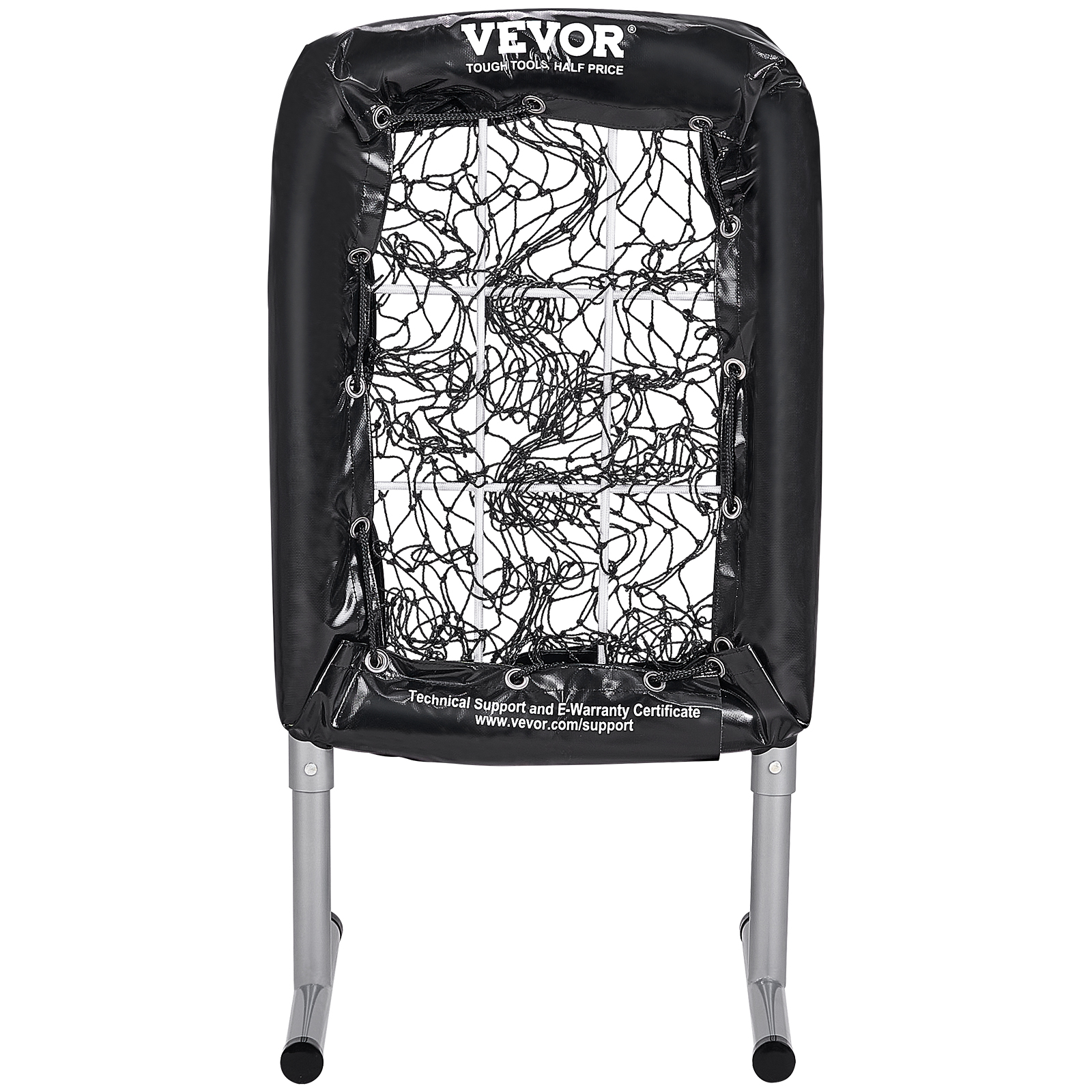 VEVOR 9 Hole Baseball Softball Pitching Net 9 Pocket Hitting Practice