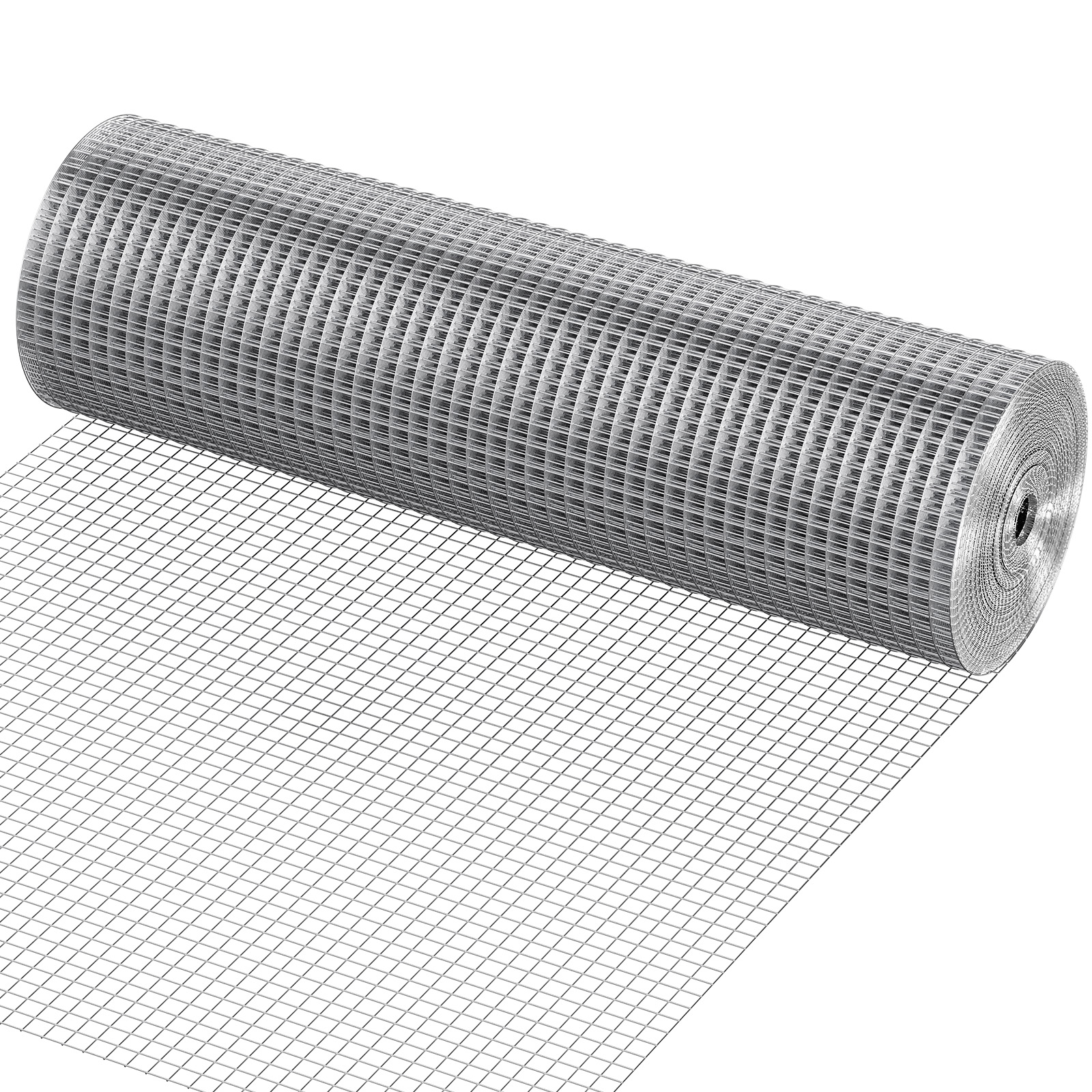 VEVOR Hardware Cloth 1/2" 24/36/48inx100/50ft 19 Ga Wire Mesh Roll Chicken Fence