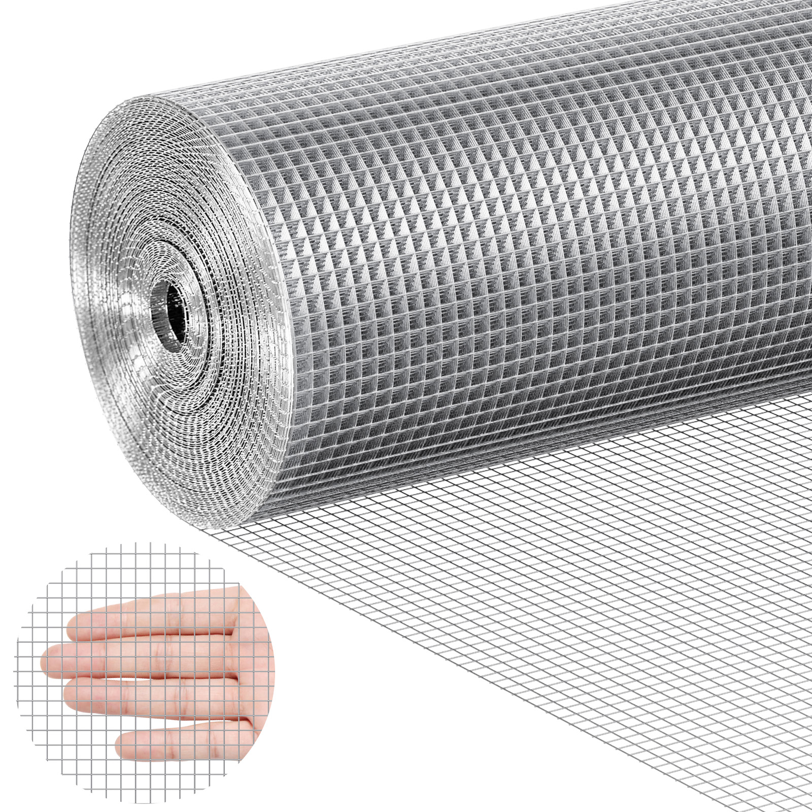Hardware Cloth 1/4" 36/48inx100/50ft 23 Ga Wire Mesh Roll Chicken Fencing - Picture 27 of 50
