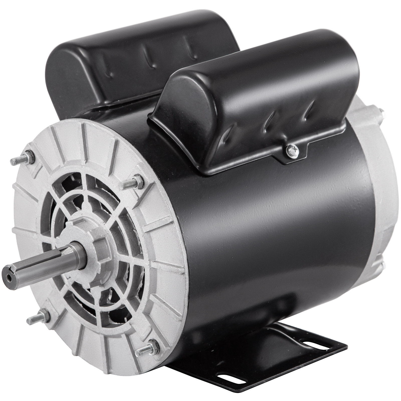 5 HP Air Compressor Electric Motor 56Frame 3450 RPM Single Phase 7/8 Shaft 230V 