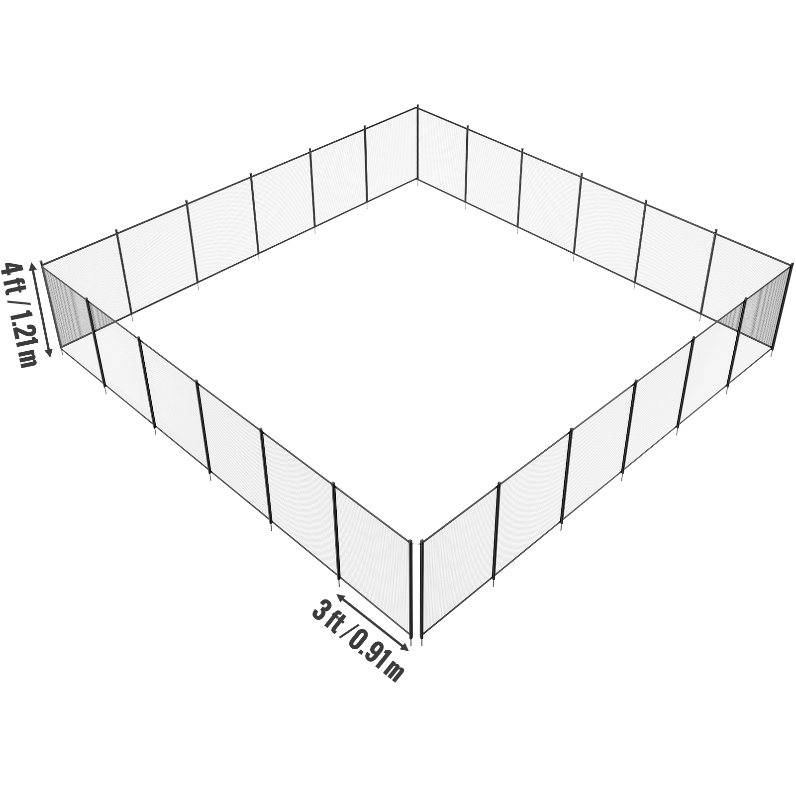 100m Recinzione Selvaggia Recinzione Forestale Recinzione Pascolo - Foto 4