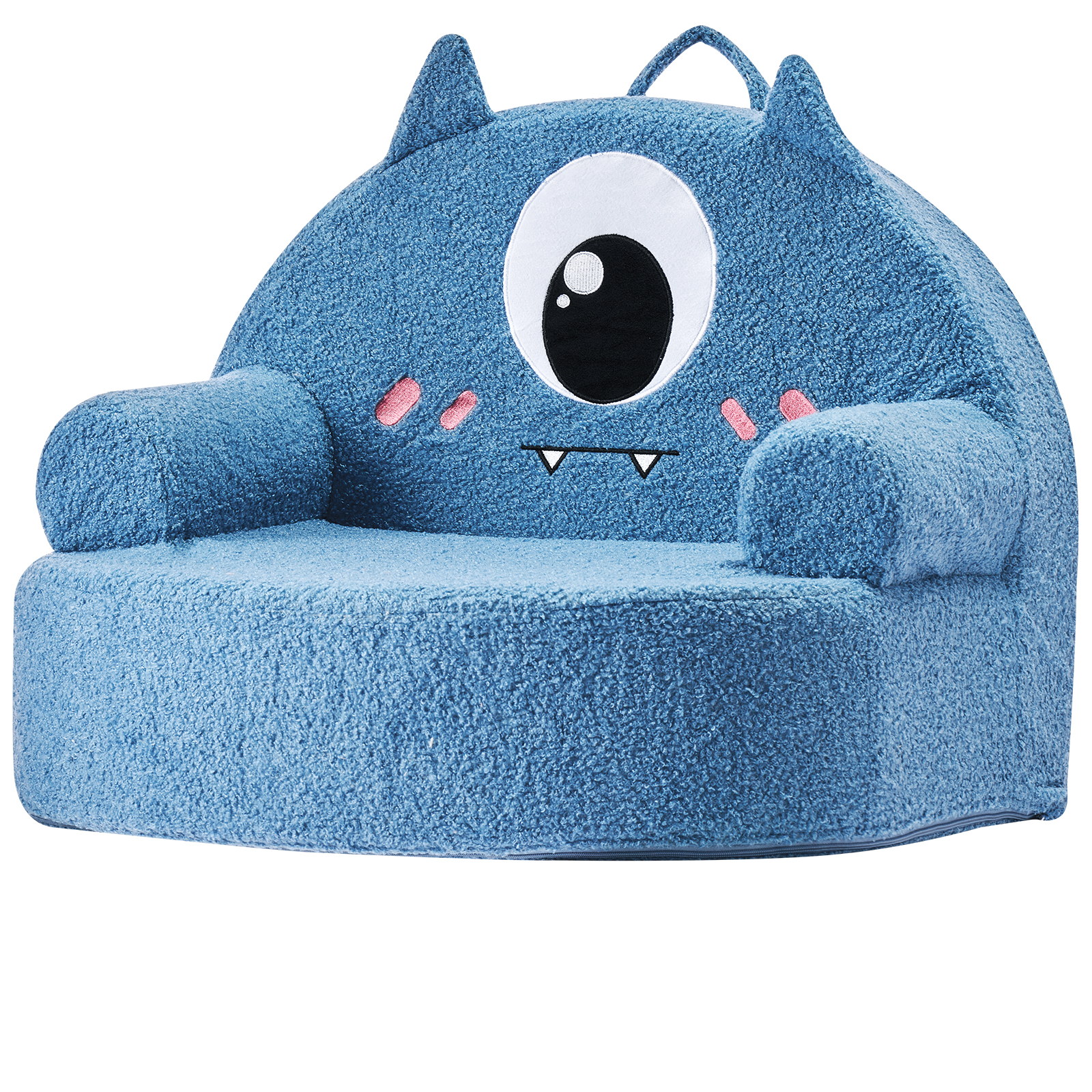 Foldable Soft Couch With Armrests For Sitting Or Lounging