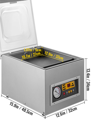 VEVOR Chamber Vacuum Sealer Machine DZ 260S Commercial Kitchen Food Chamber Vacuum  Sealer, 110V Packaging Machine Sealer for Food Saver, Home, Commercial  Using