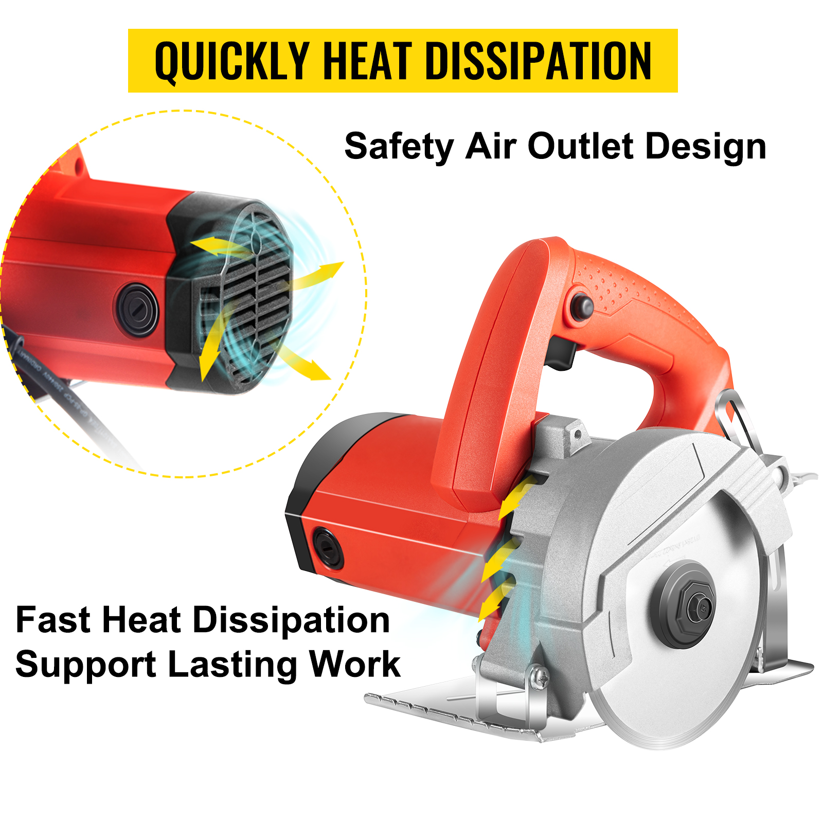 VEVOR Circular Saw Circle Saw 110 mm Electric Concrete Saw 30mm Depth Tool Only VEVOR AU