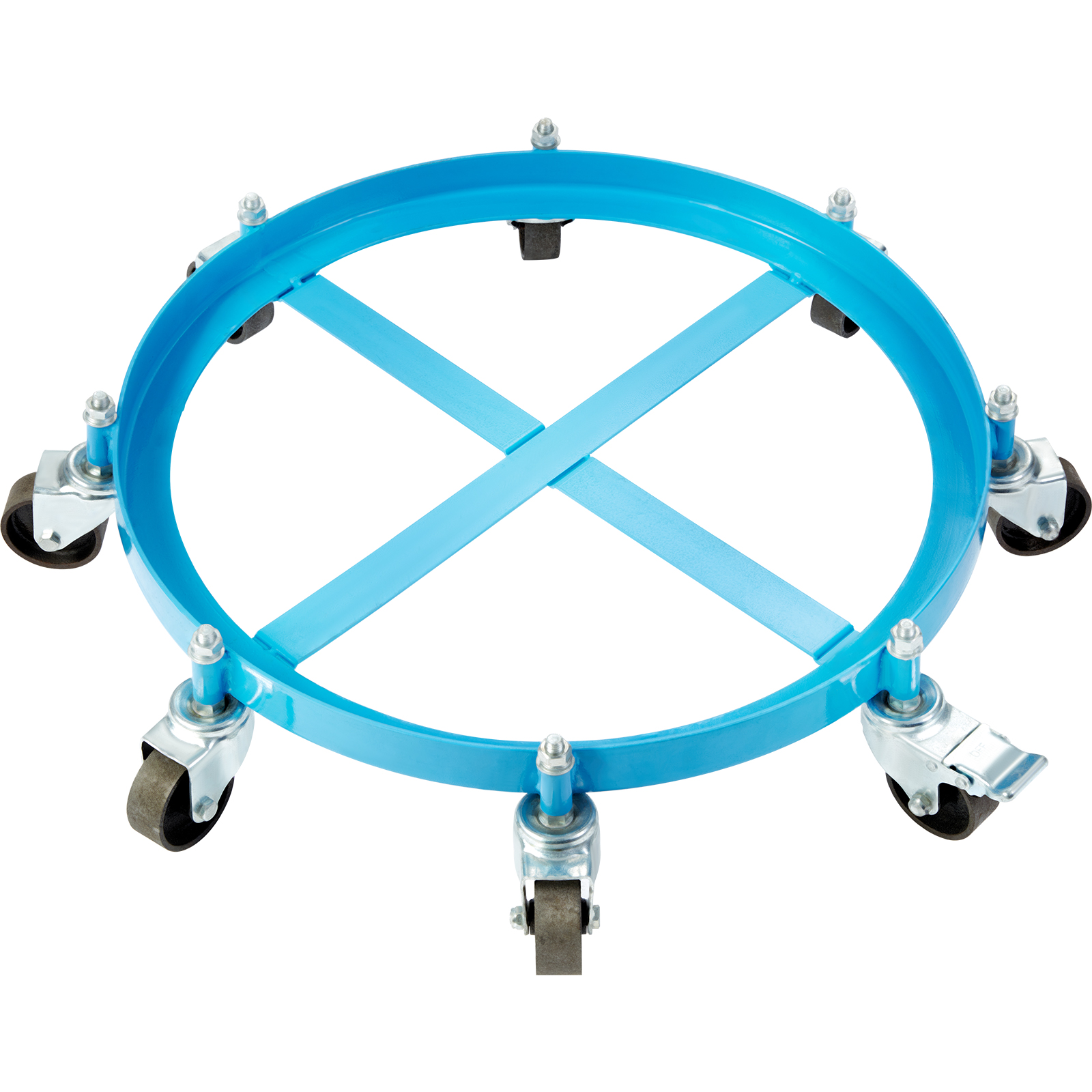 VEVOR 55 Gal Drum Dolly Heavy Duty Barrel Cart 1000-2000lbs with Swivel Casters - Picture 47 of 62