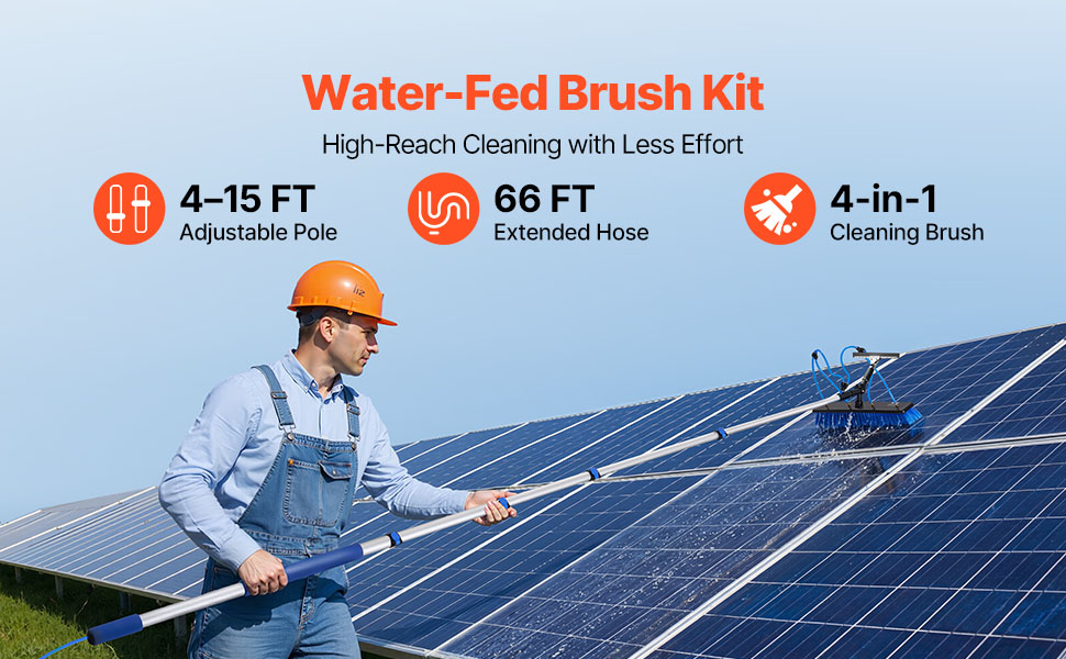Solar Panel Cleaning Kit A100 1.4 Pt