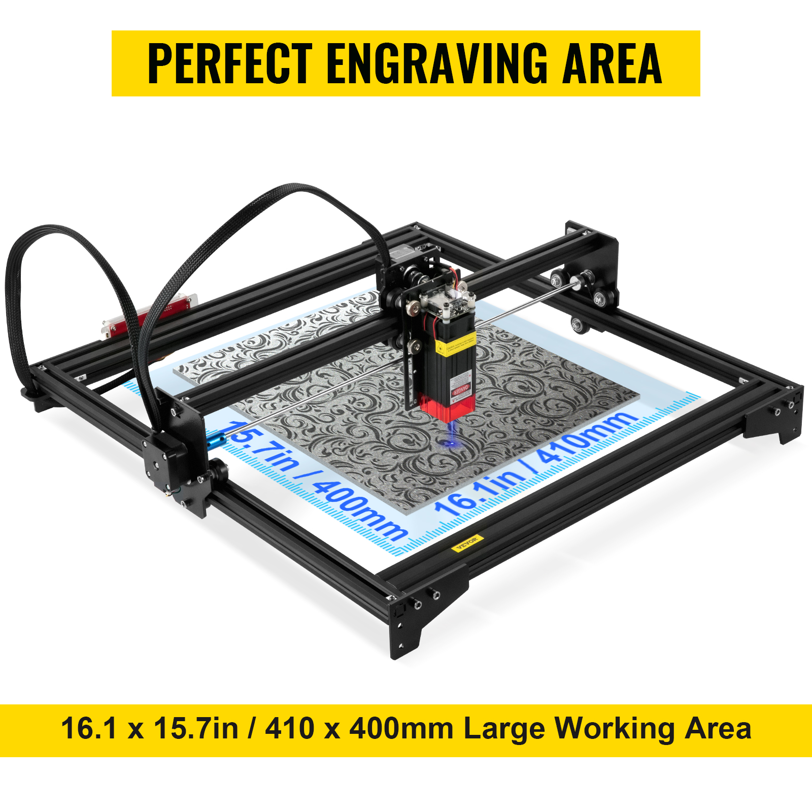 15W 30cm*40cm CNC Laser Engraving Machine DIY Desktop Laser